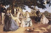 Frederic Bazille, Family Reunion
